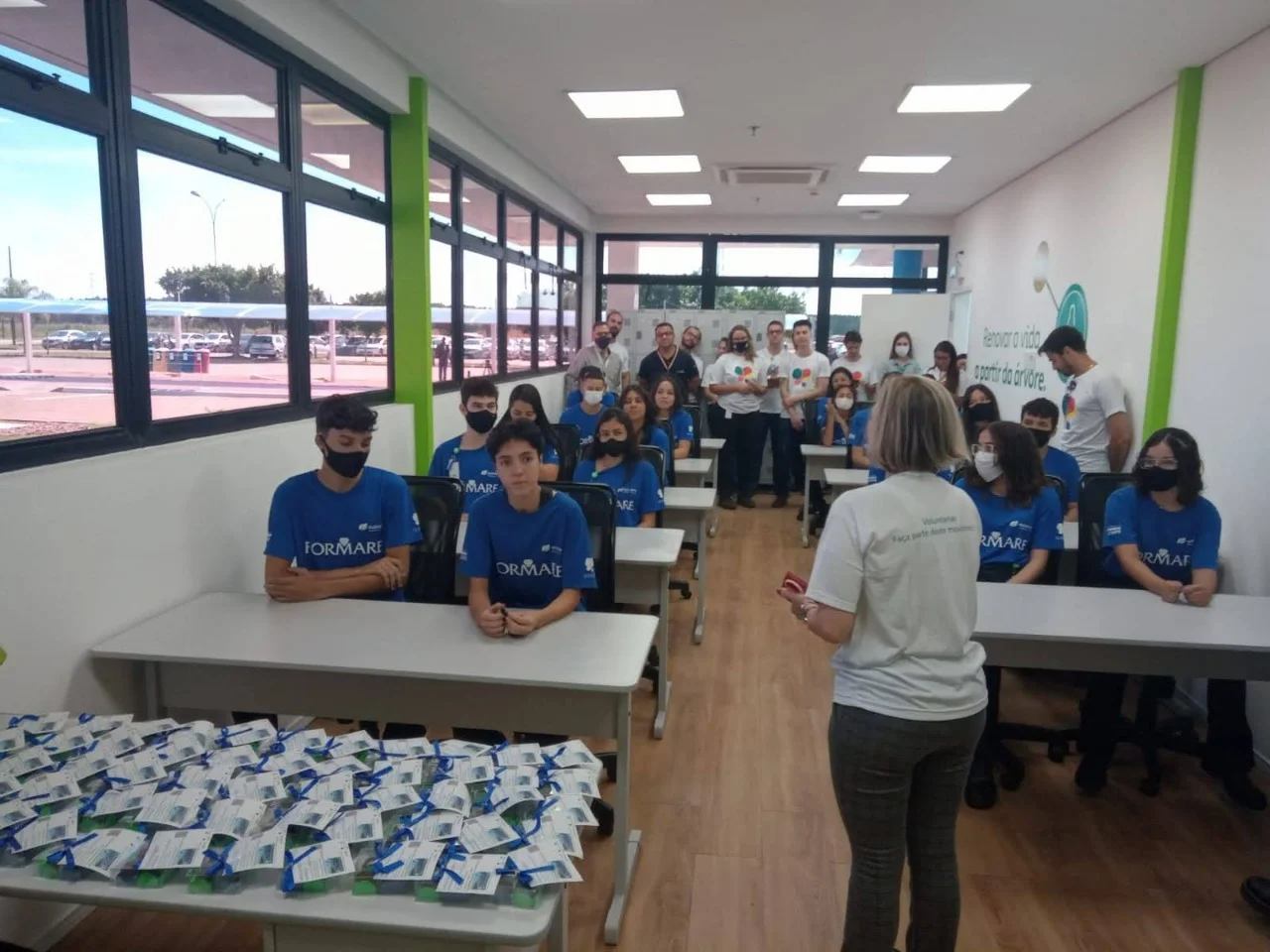 Programa Voluntariar da Suzano conta com a participação de pessoas voluntárias para protagonizar a mudança positiva na sociedade