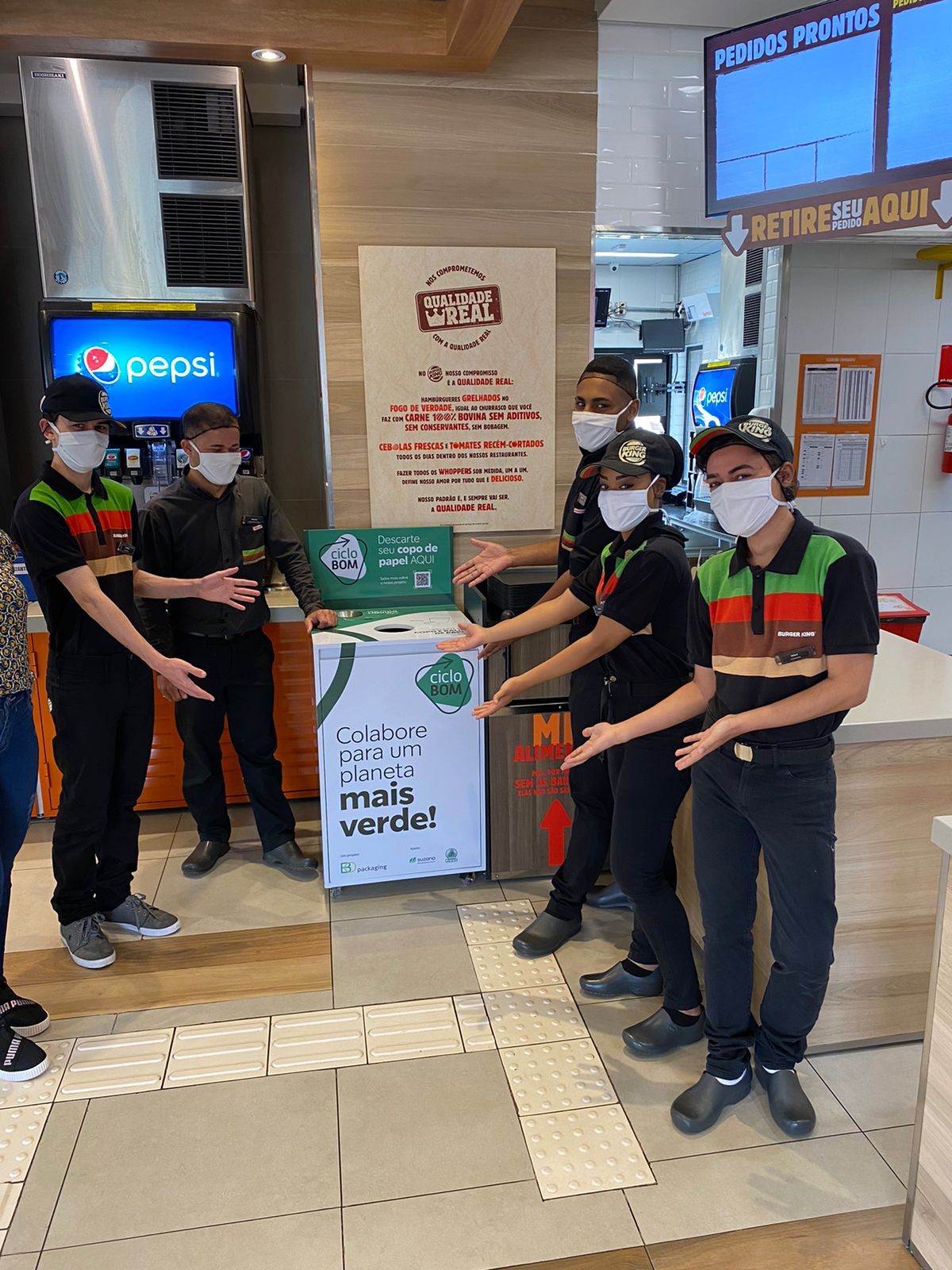 Programa Ciclobom ultrapassa a meta de 1 milhão de copos reciclados
