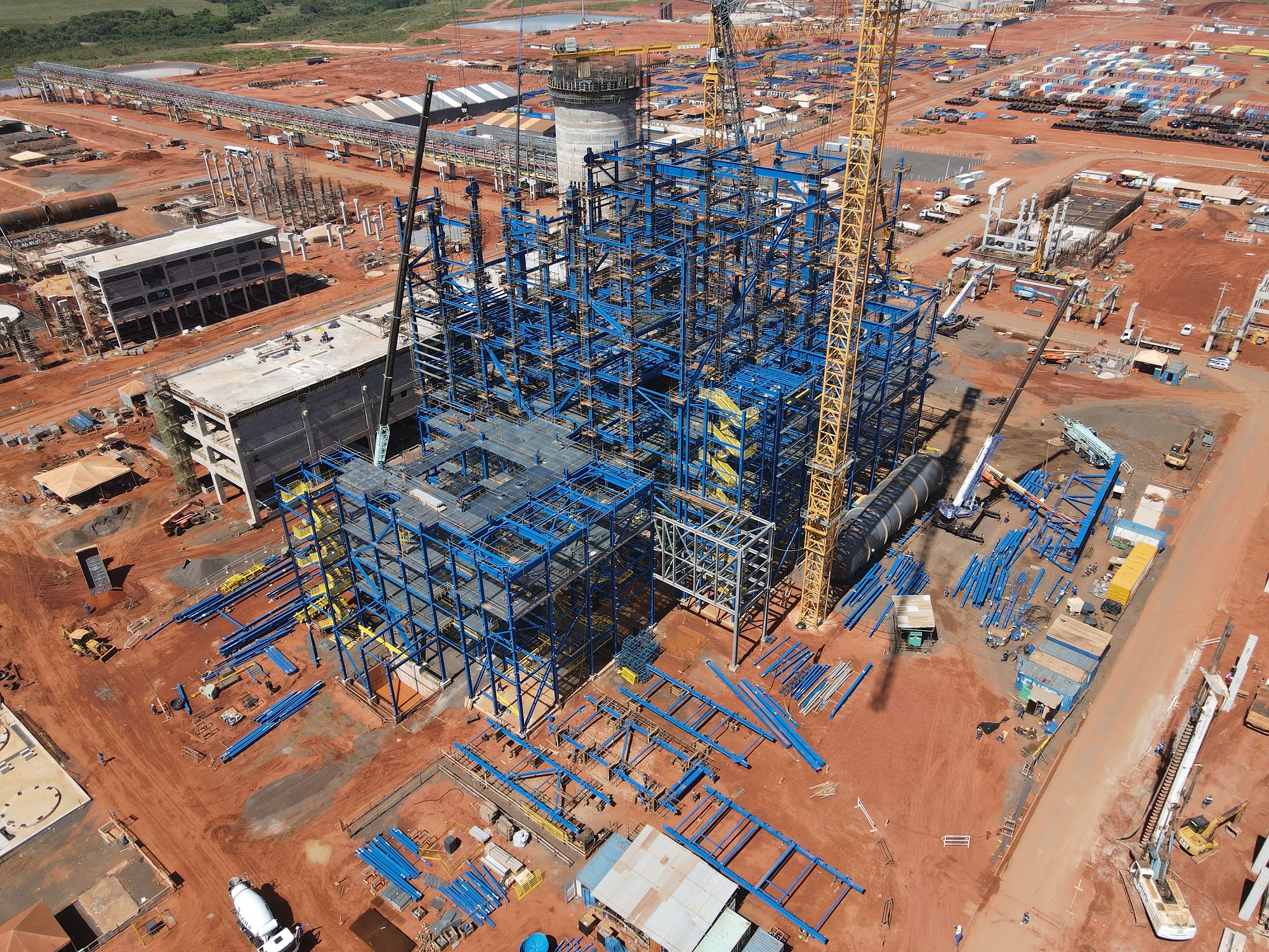 Suzano compartilha em vídeo avanços nas obras da sua nova fábrica em Ribas do Rio Pardo (MS) em dezembro de 2022
