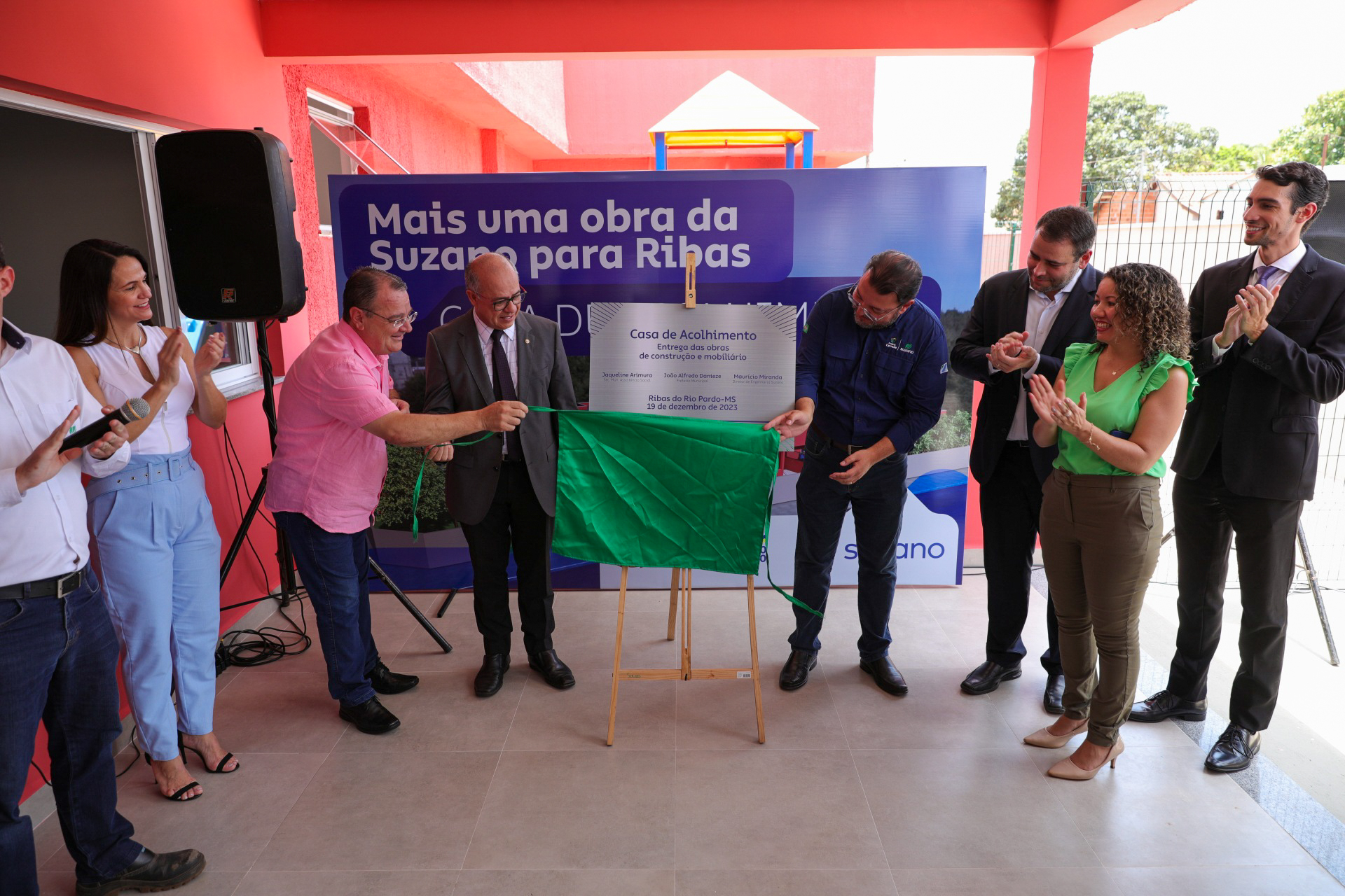 Suzano entrega Casa de Acolhimento à Prefeitura de Ribas do Rio Pardo (MS)