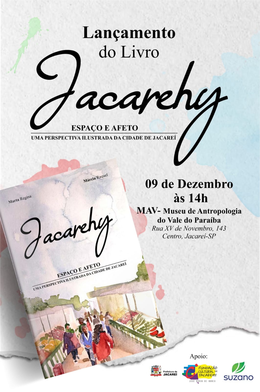 Apoiado pela Suzano, livro resgata a memória cultural de Jacareí