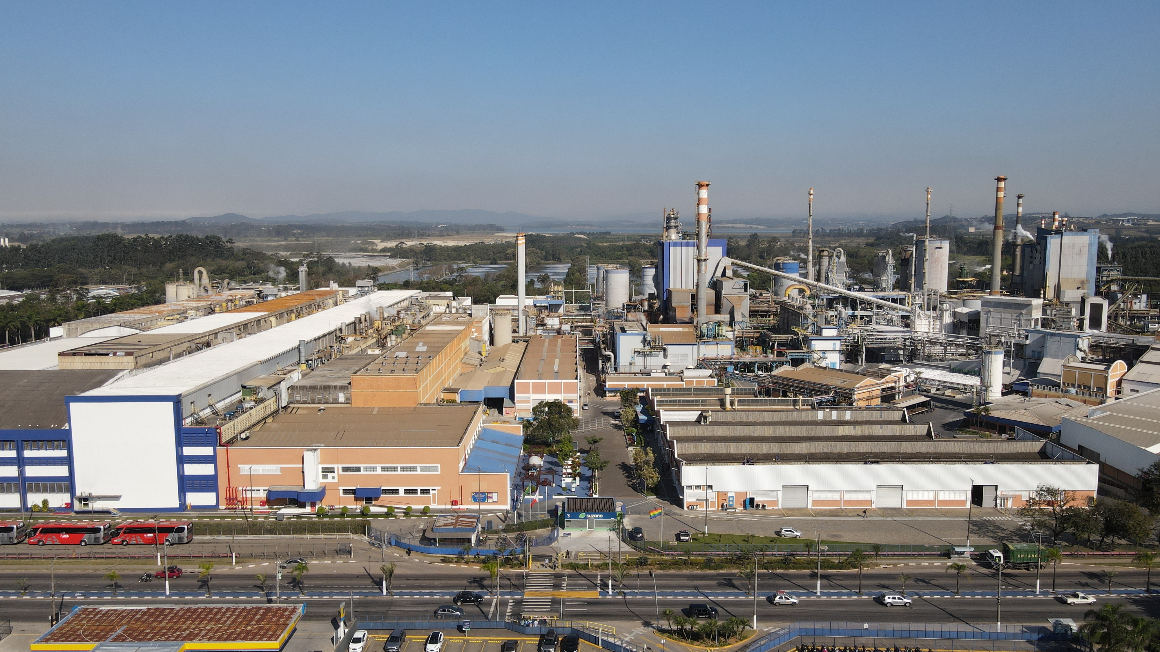 Suzano conclui parada de manutenção preventiva na Unidade Industrial de Suzano (SP)