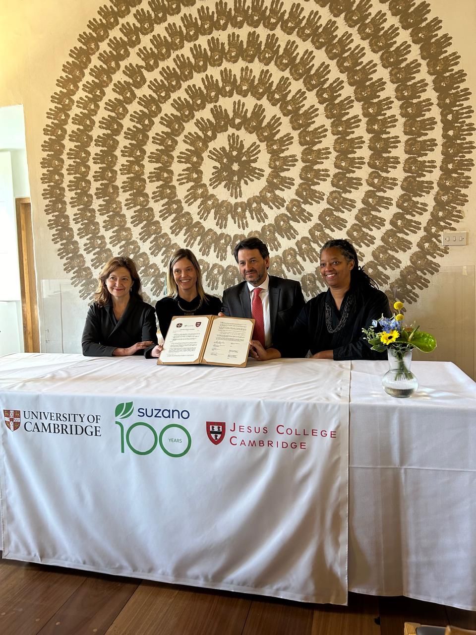 Suzano estabelece acordo de longo prazo com a Universidade de Cambridge para apoiar educação e pesquisa em conservação e sustentabilidade