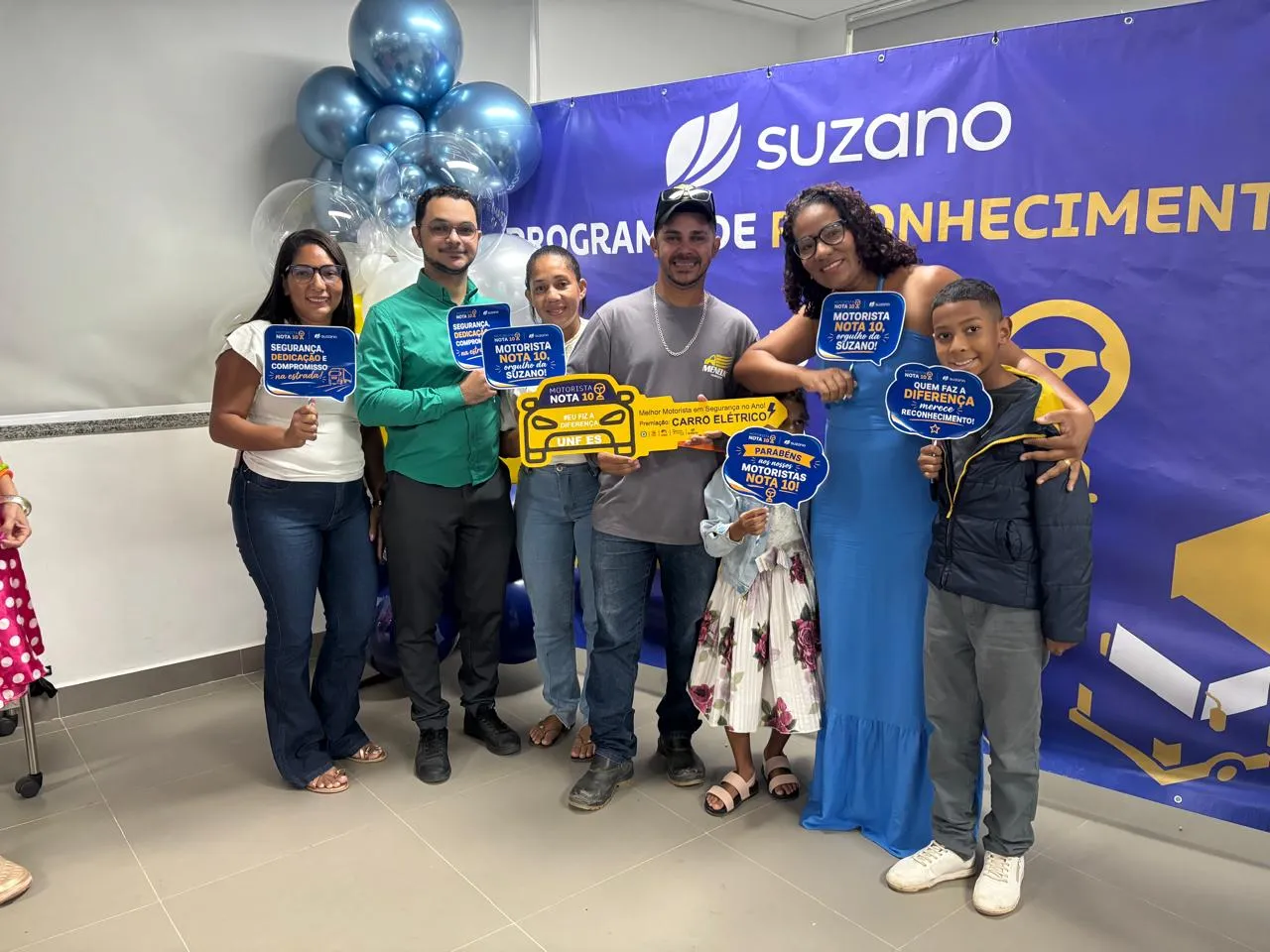 Morador de São Mateus é premiado pela �������� como melhor motorista carreteiro do Espírito Santo