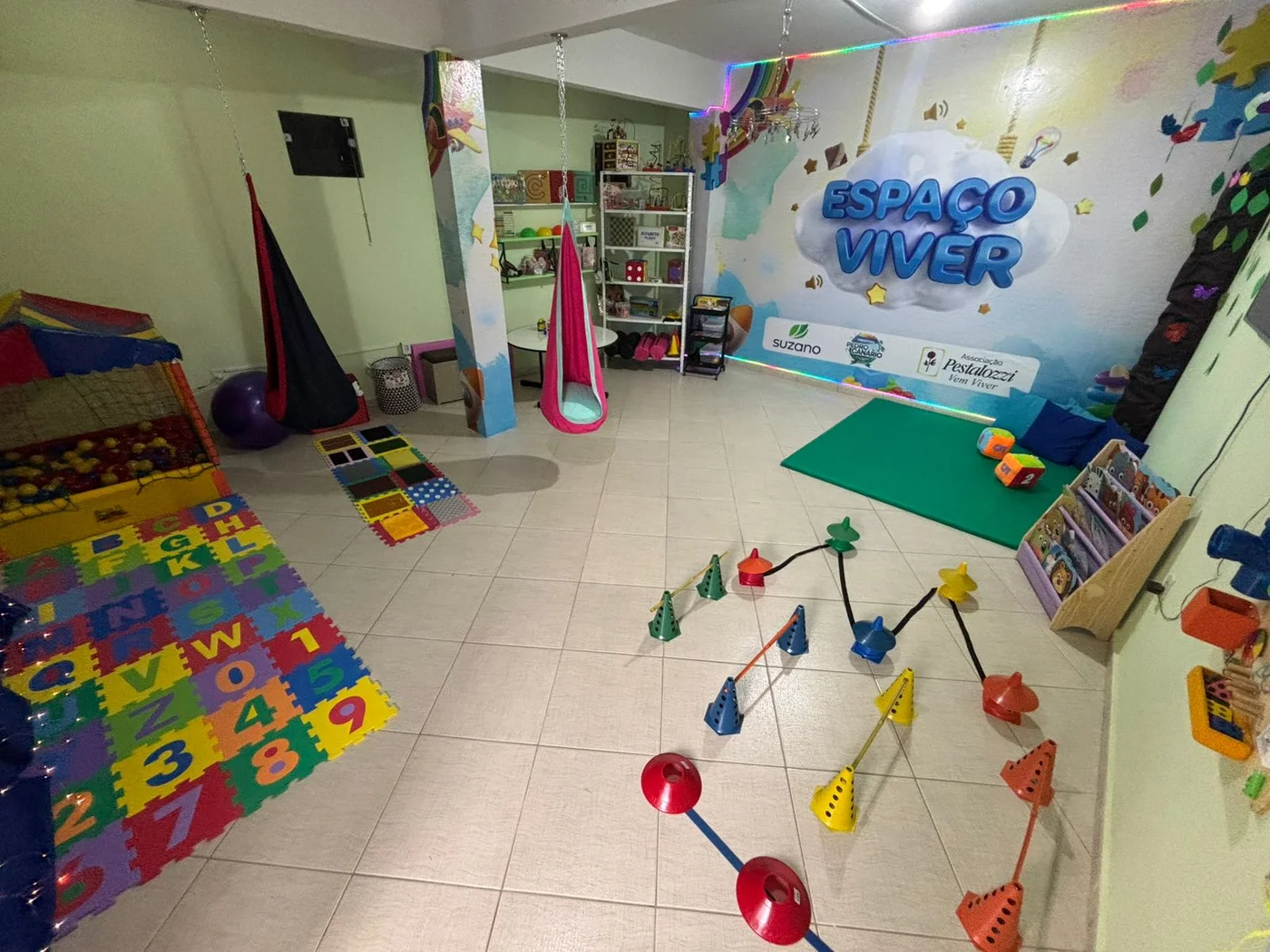 Com apoio da Suzano, Pestalozzi de Pedro Canário ganha sala sensorial