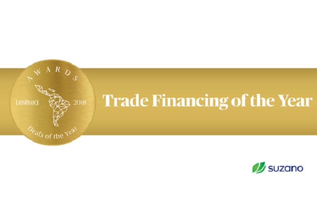 Suzano receives award for financial structuring of Fibria agreement