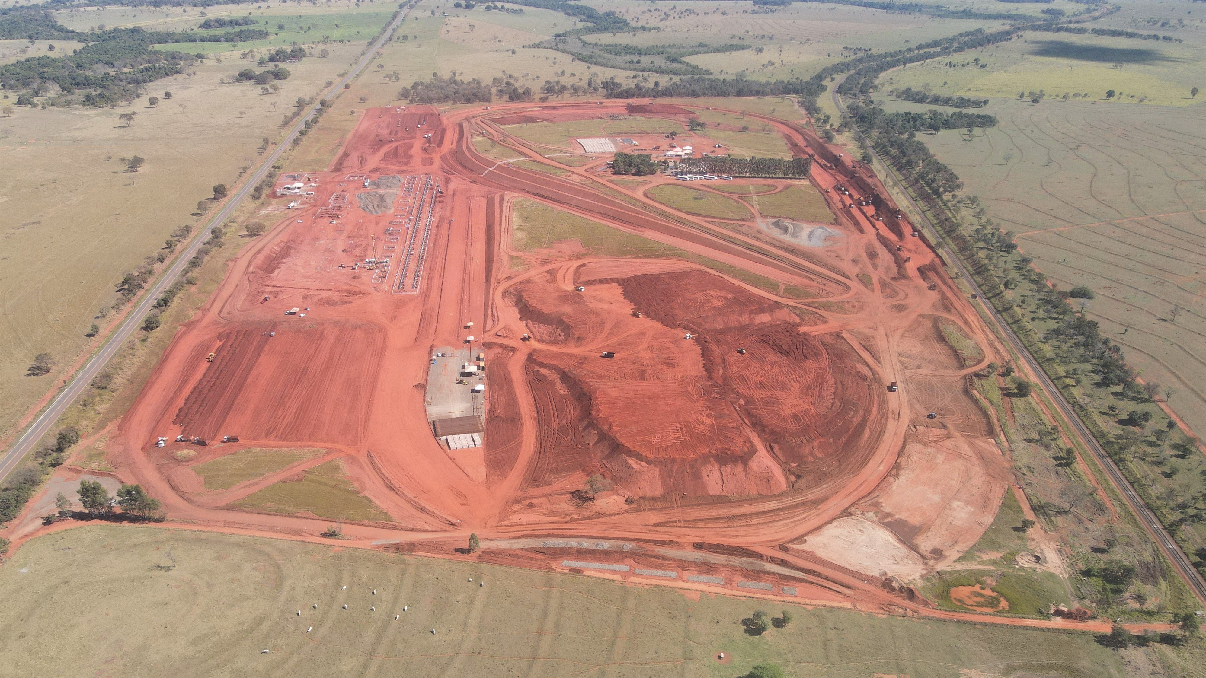 Suzano is setting up a new terminal in Inocência (MS) to transport production from the new factory in Ribas do Rio Pardo