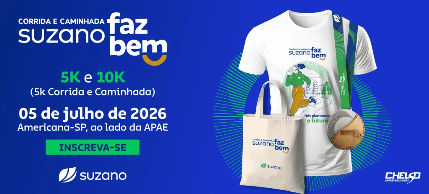 Suzano Faz Bem Run and Walk in Americana (SP) Expected to Gather 2,000 Participants on July 5th