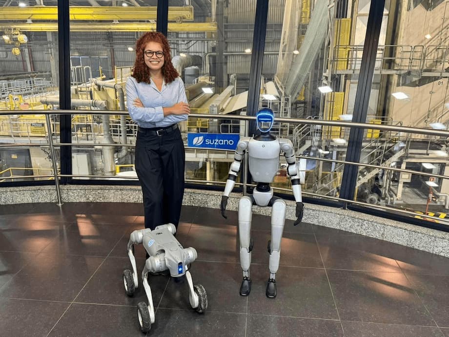 �������� avança na transformação digital da indústria com inspeções robóticas em Mucuri