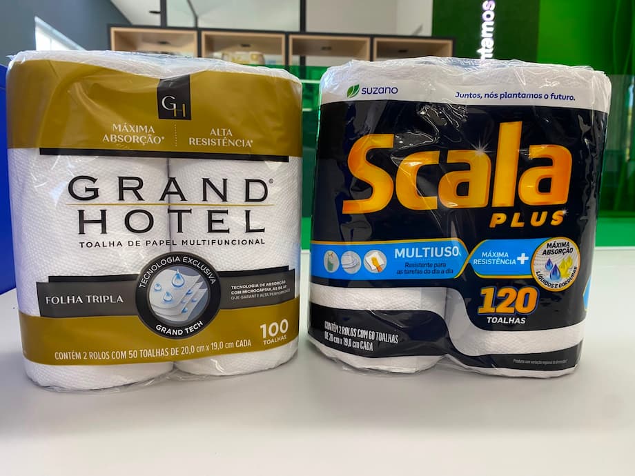 Unidade da em Mogi das Cruzes amplia portfólio com lançamento de papel toalha Grand Hotel e expansão da marca Scala