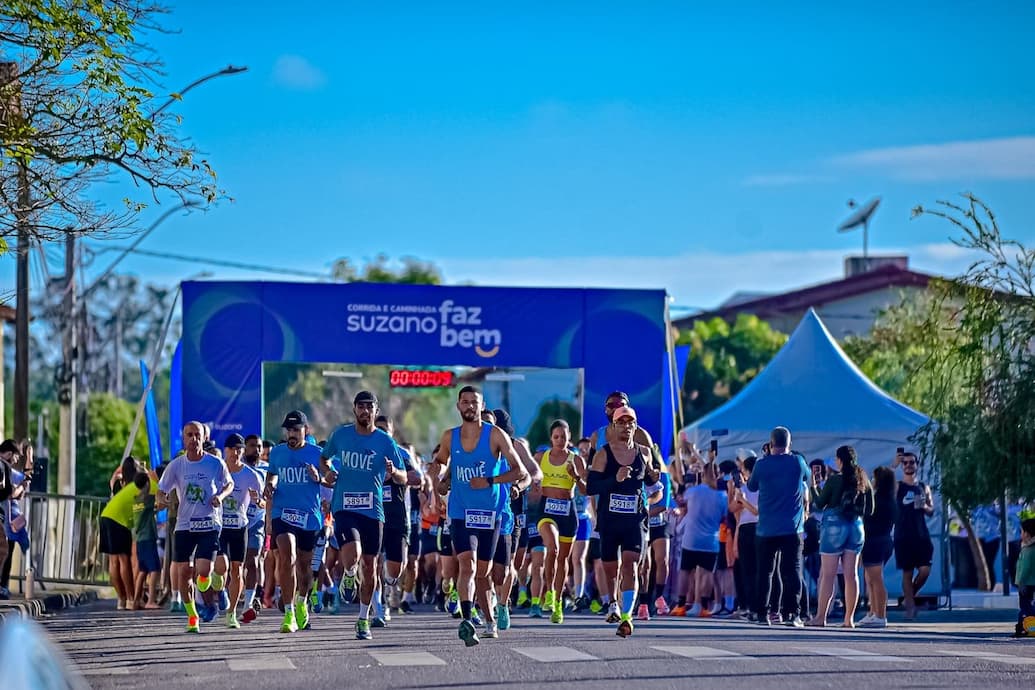 Inscrições para a 5ª Corrida e Caminhada Suzano Faz Bem em Aracruz abrem na próxima segunda-feira (17)