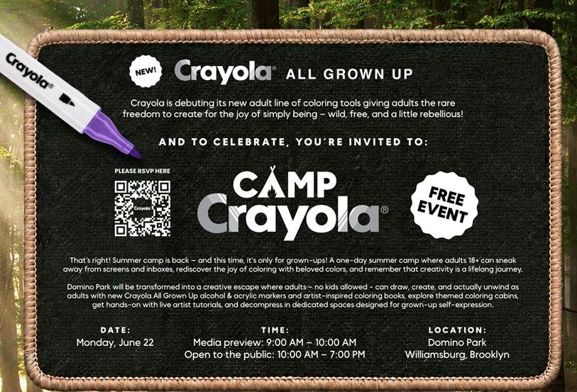 Camp Crayola: All Grown Up