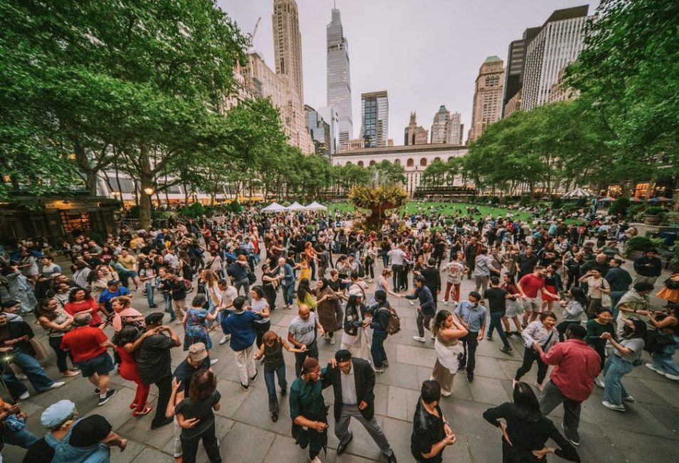 Dance Party at Bryant Park
