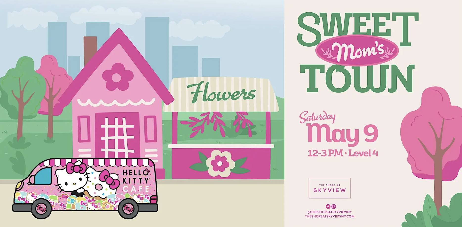 Mom’s Sweet Town X Hello Kitty Cafe