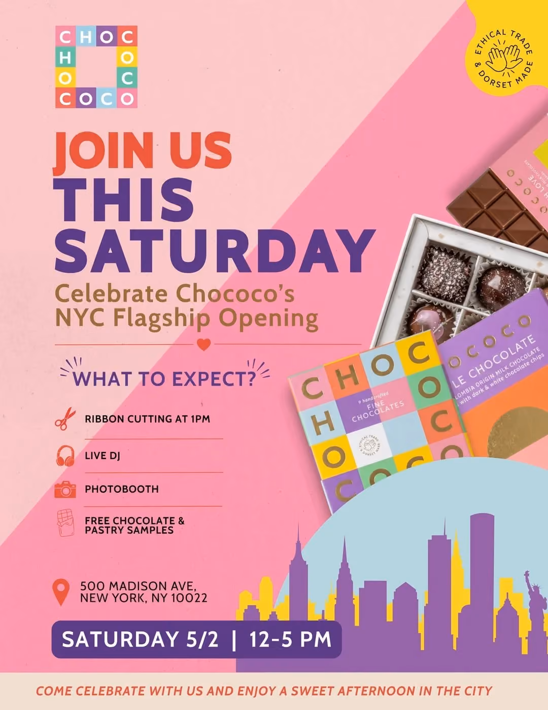 Chococo's NYC Flagship Opening