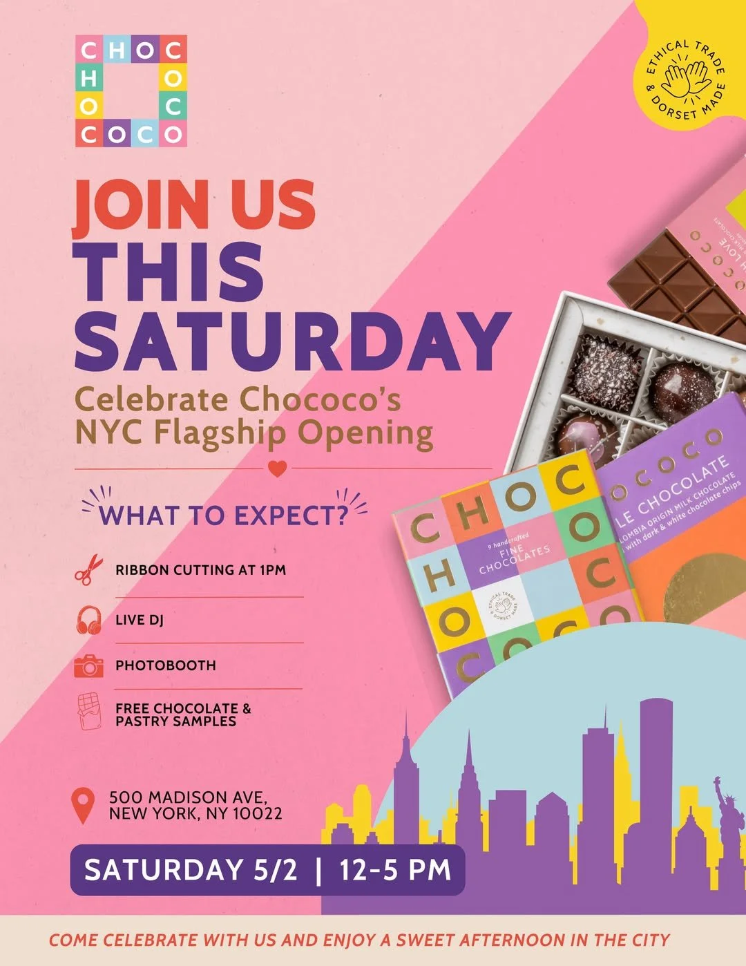Chococo's NYC Flagship Opening