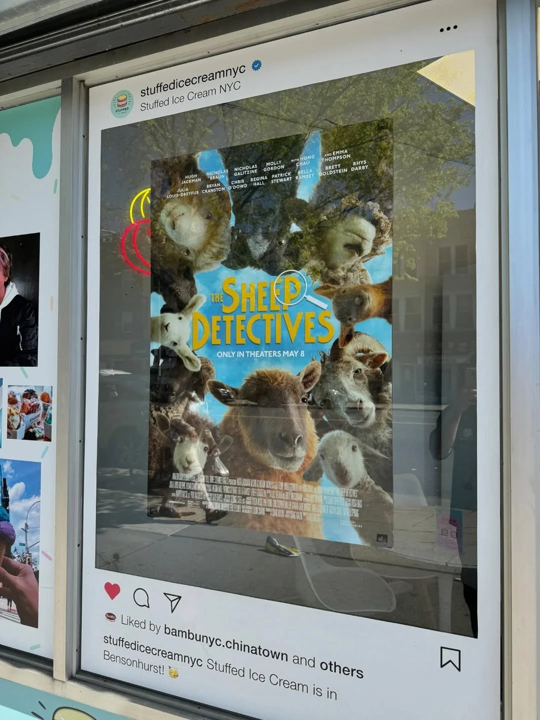 The Sheep Detectives x Stuffed Ice Cream NYC