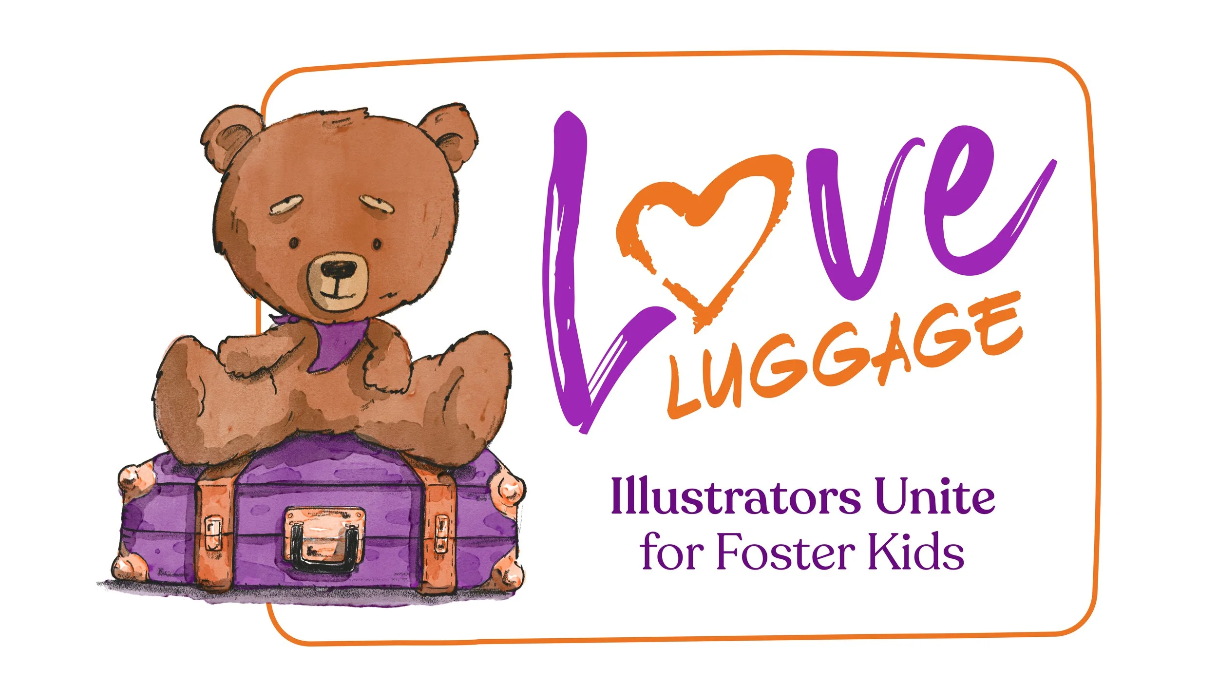 Love Luggage Illustrators Unite for Foster Kids