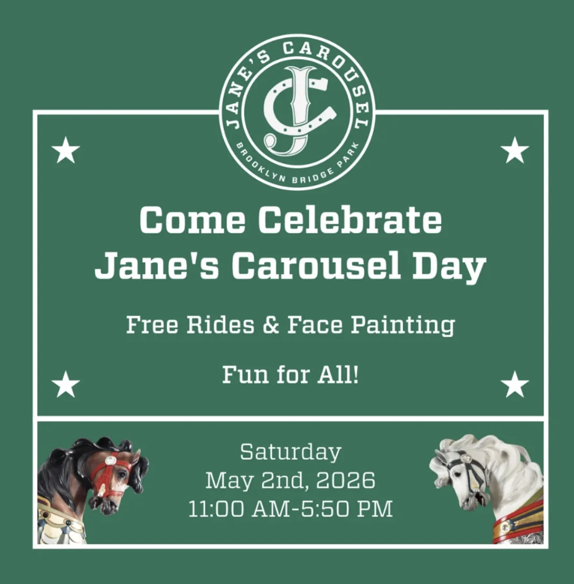 Janes Carousel Day