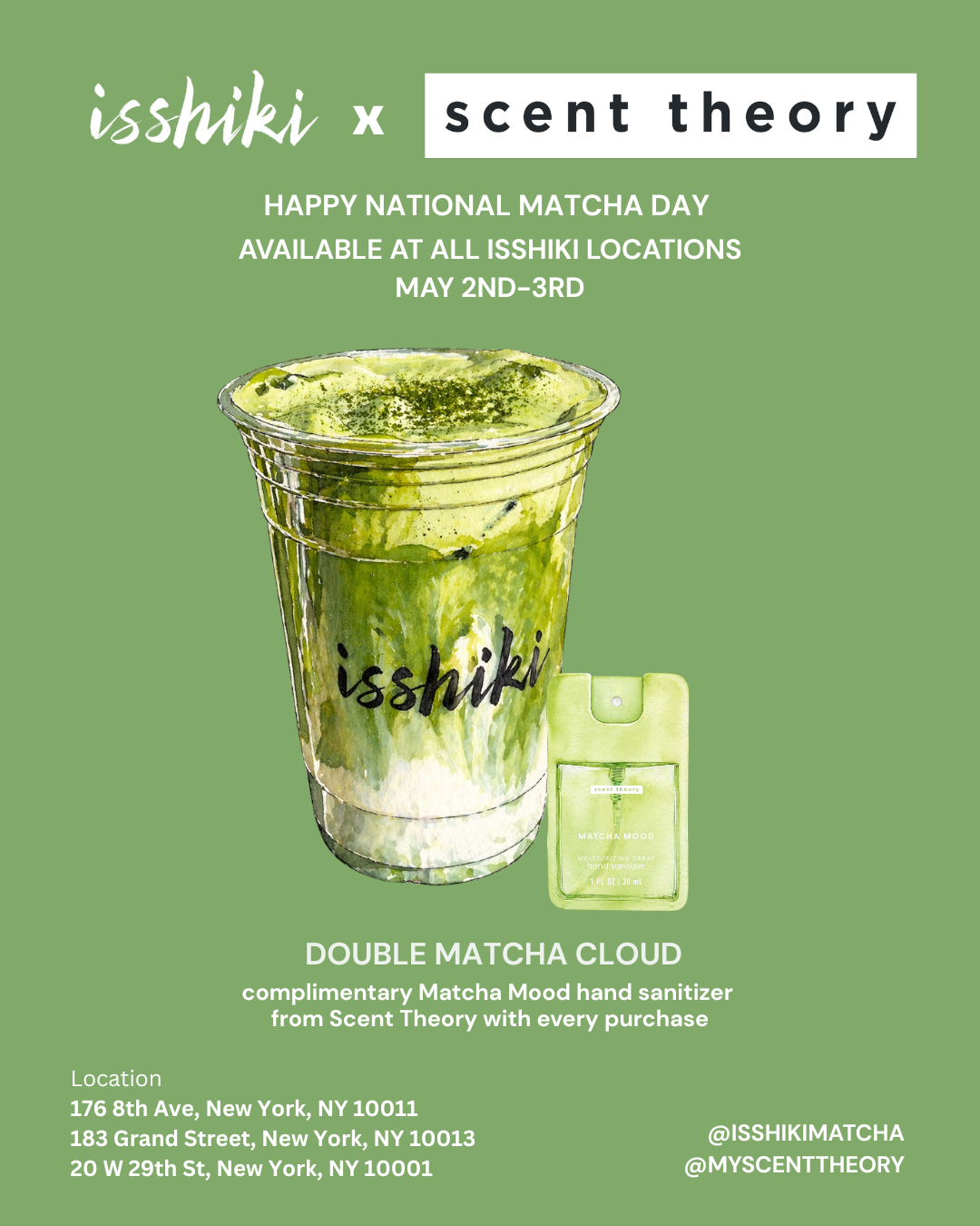 Scent Theory x Isshiki National Matcha Day