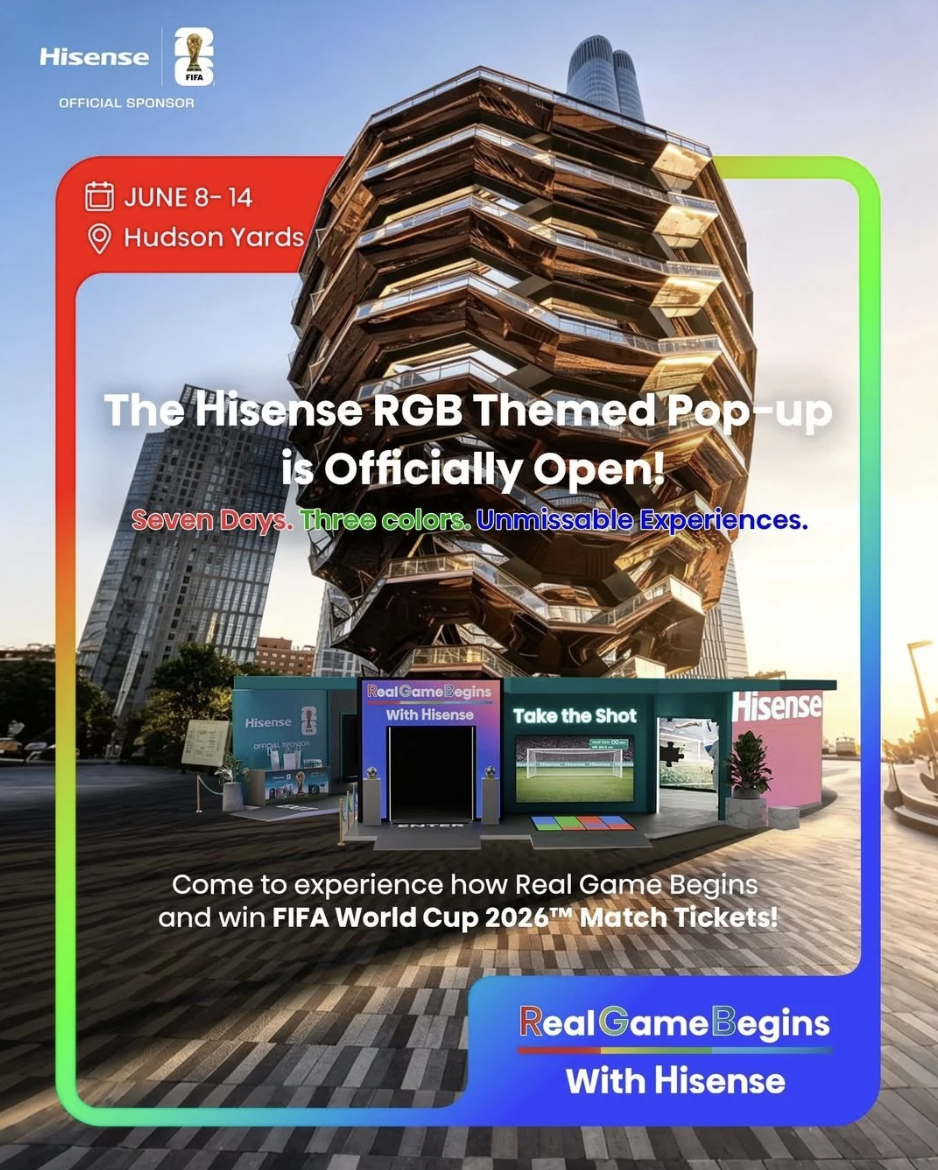 Hisense RGB Pop-up