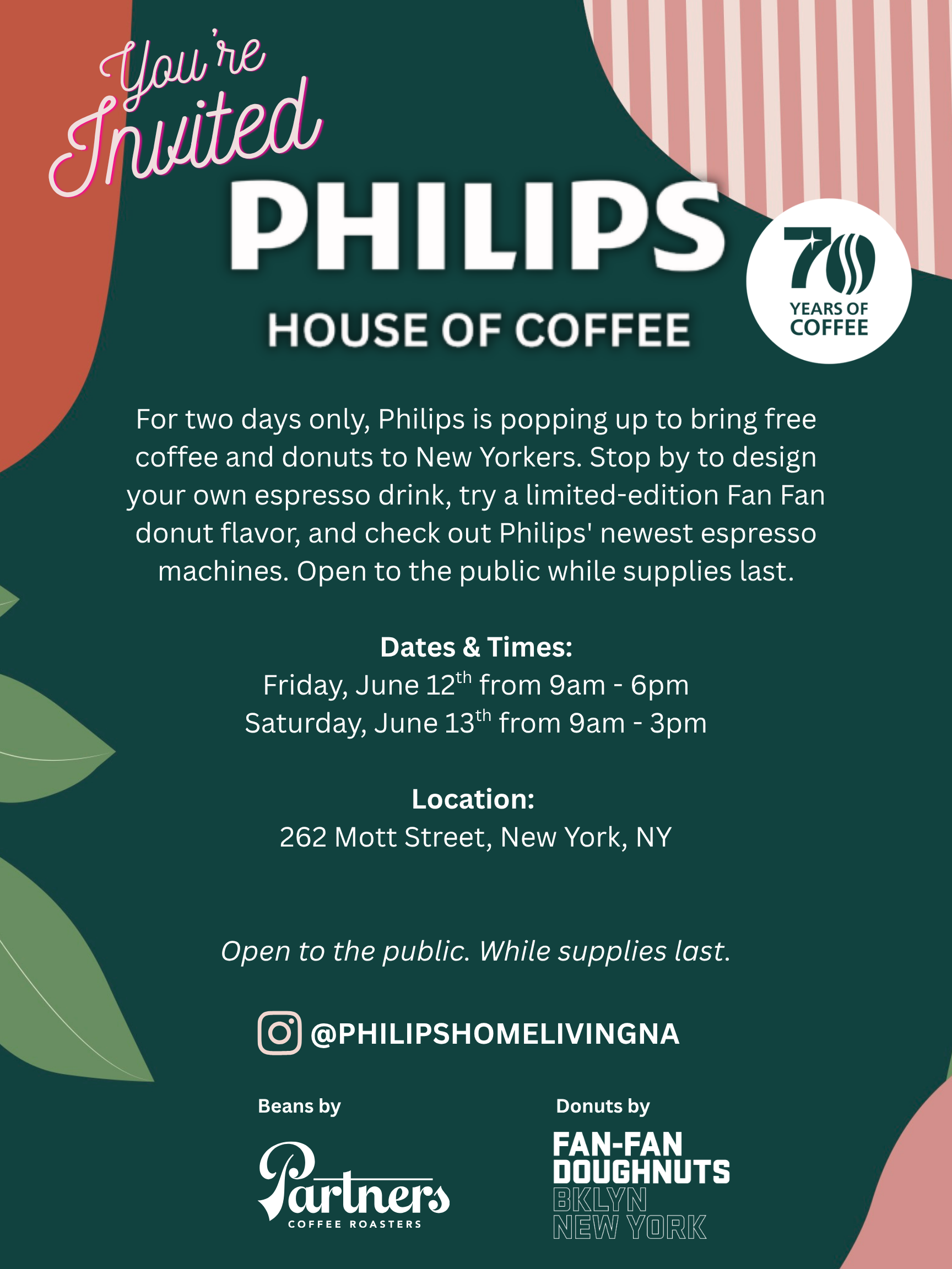Philips House of Coffee Pop Up