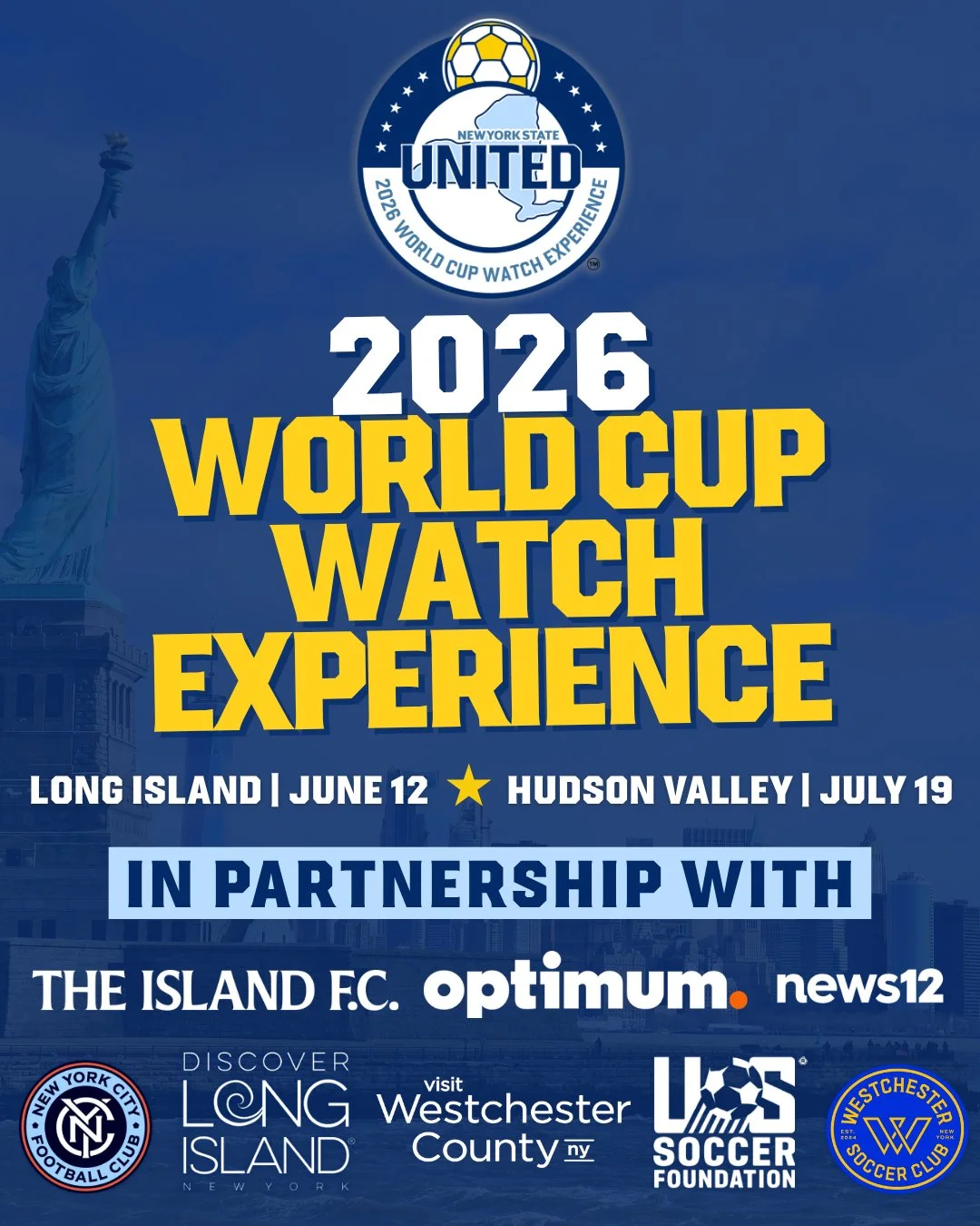 2026 World Cup Watch Experience - Long Island