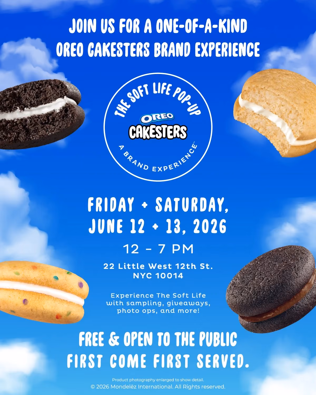 OREO Cakesters Soft Life Pop-Up