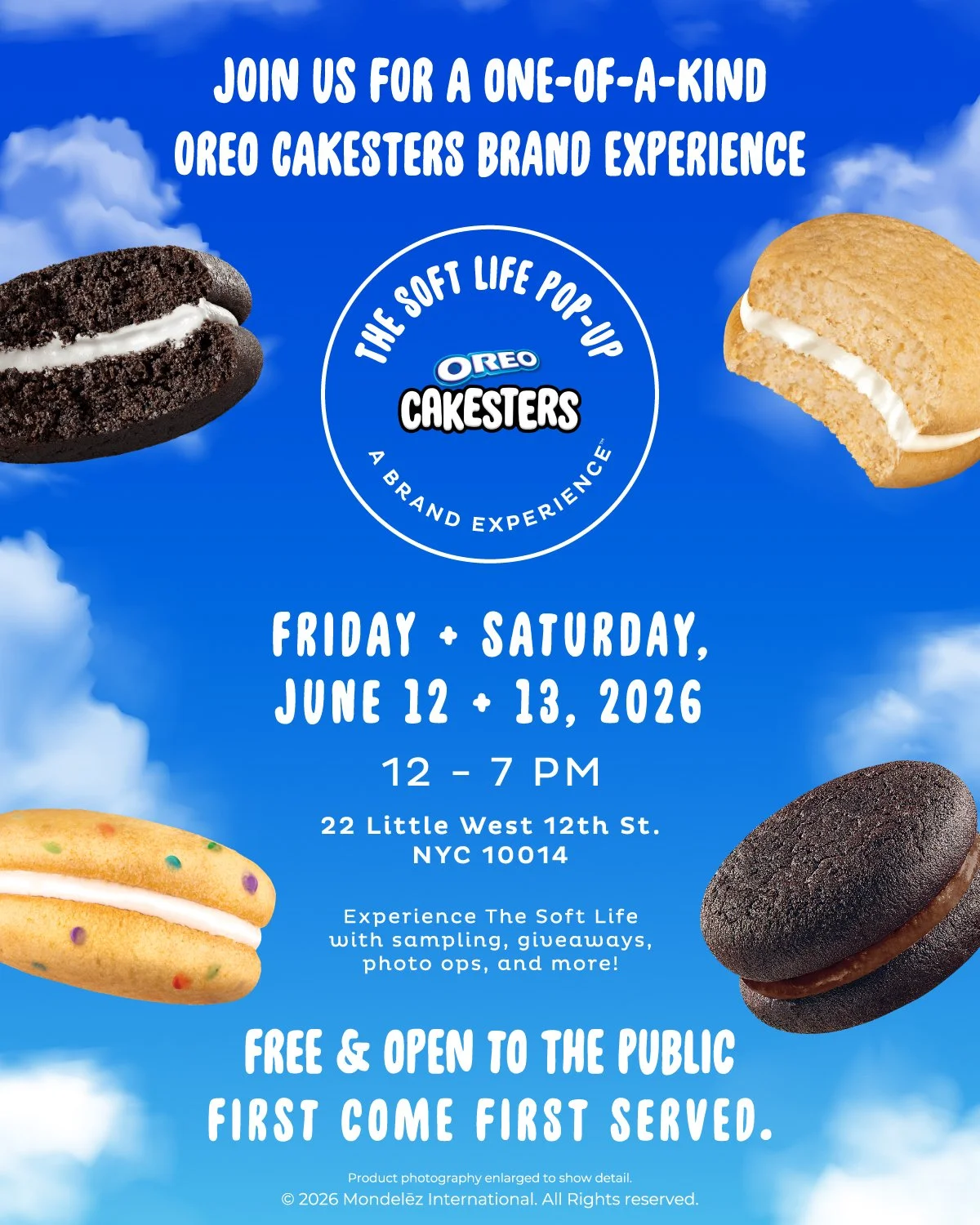 OREO Cakesters Soft Life Pop-Up