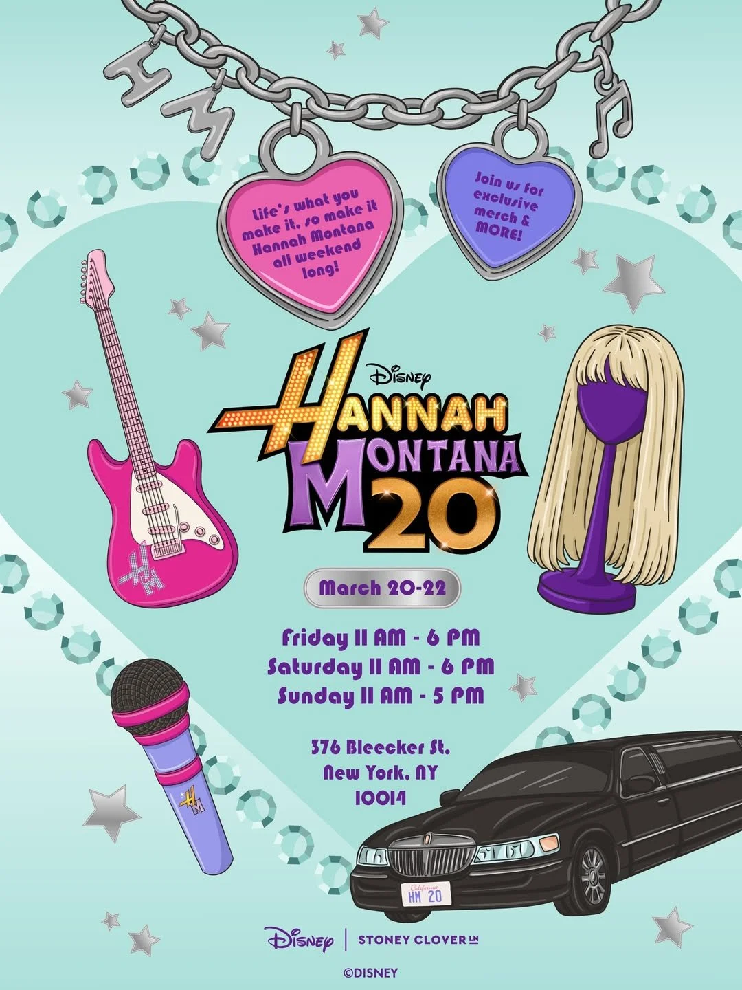 Stoney Clover Hannah Montana 20 Pop-Up