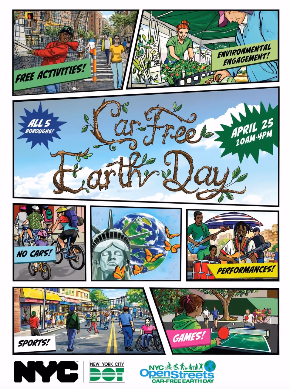 Car-Free Earth Day 2026