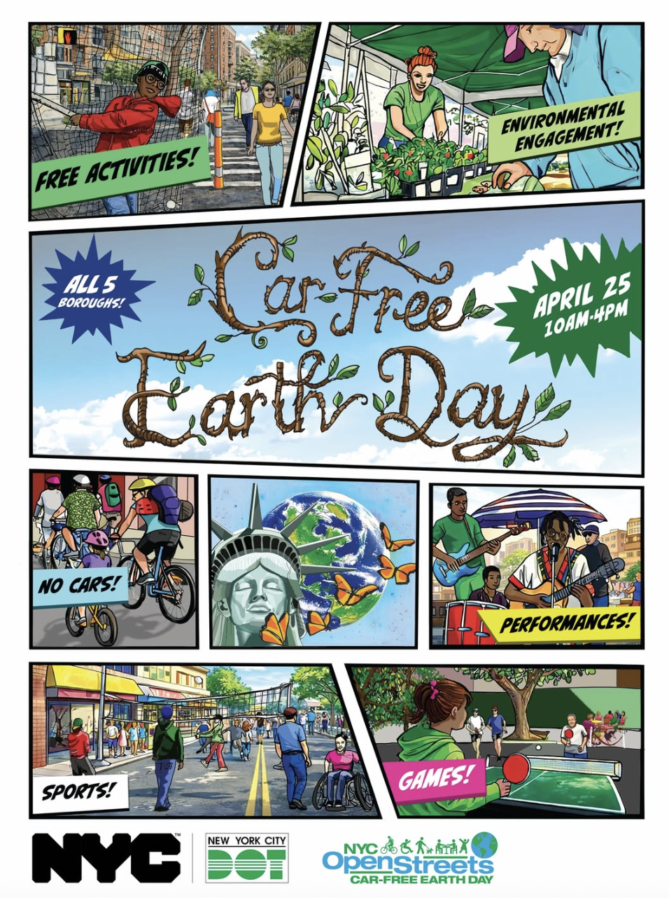 Car-Free Earth Day 2026
