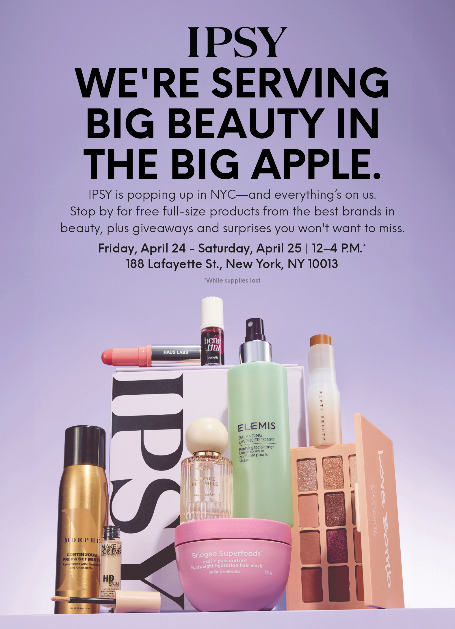 IPSY NYC Pop-Up