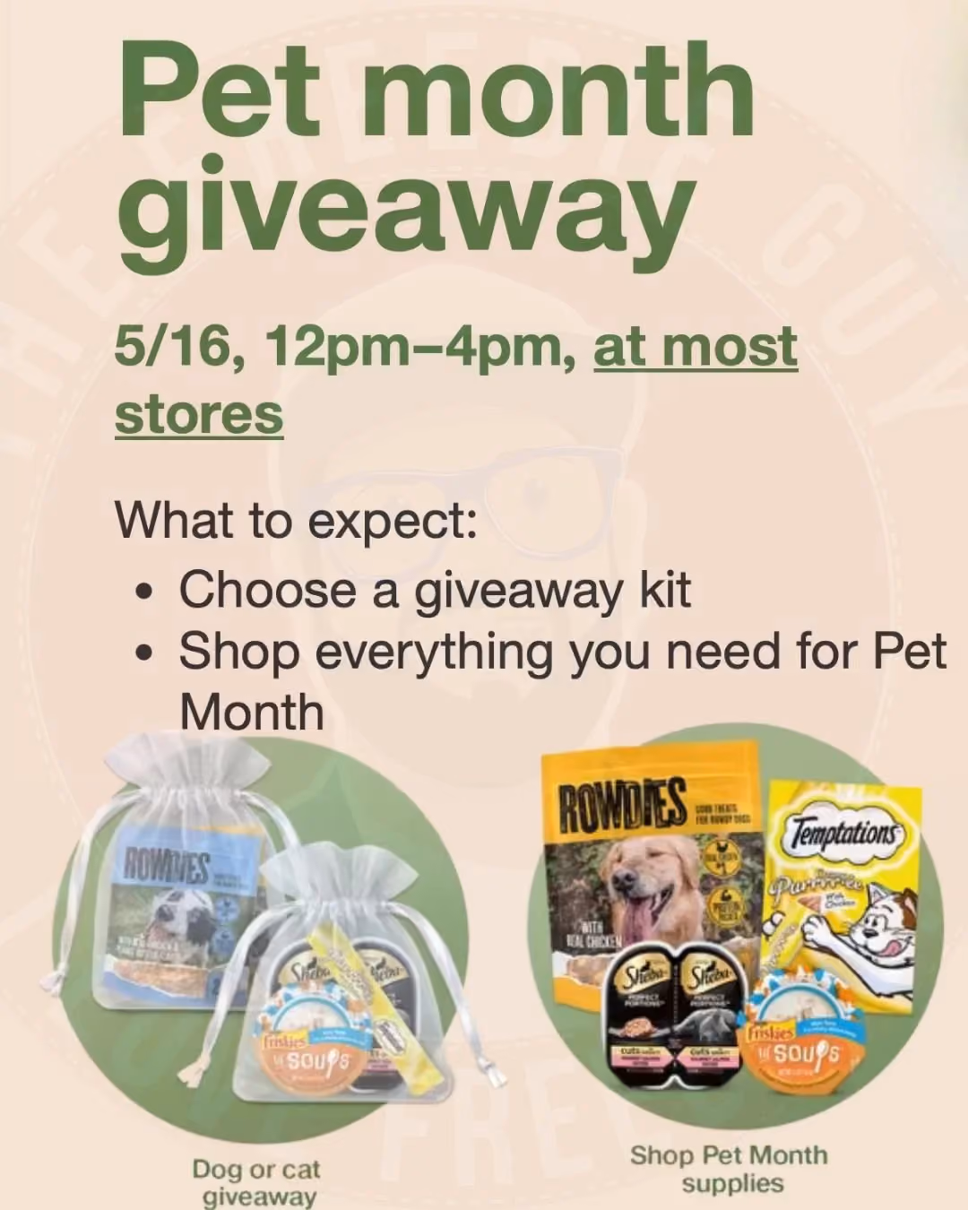 Target Pet Month Giveaway