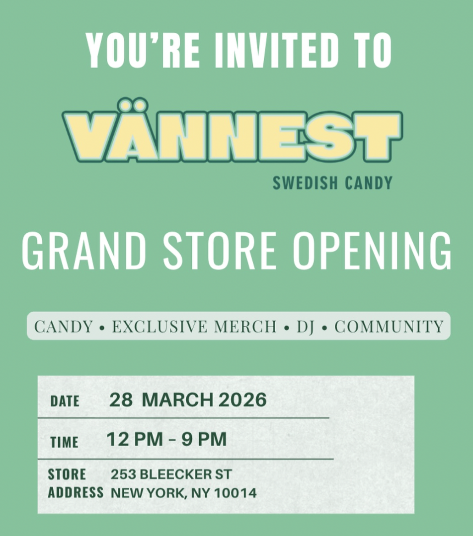 Vannest Swedish Candy Grand Opening