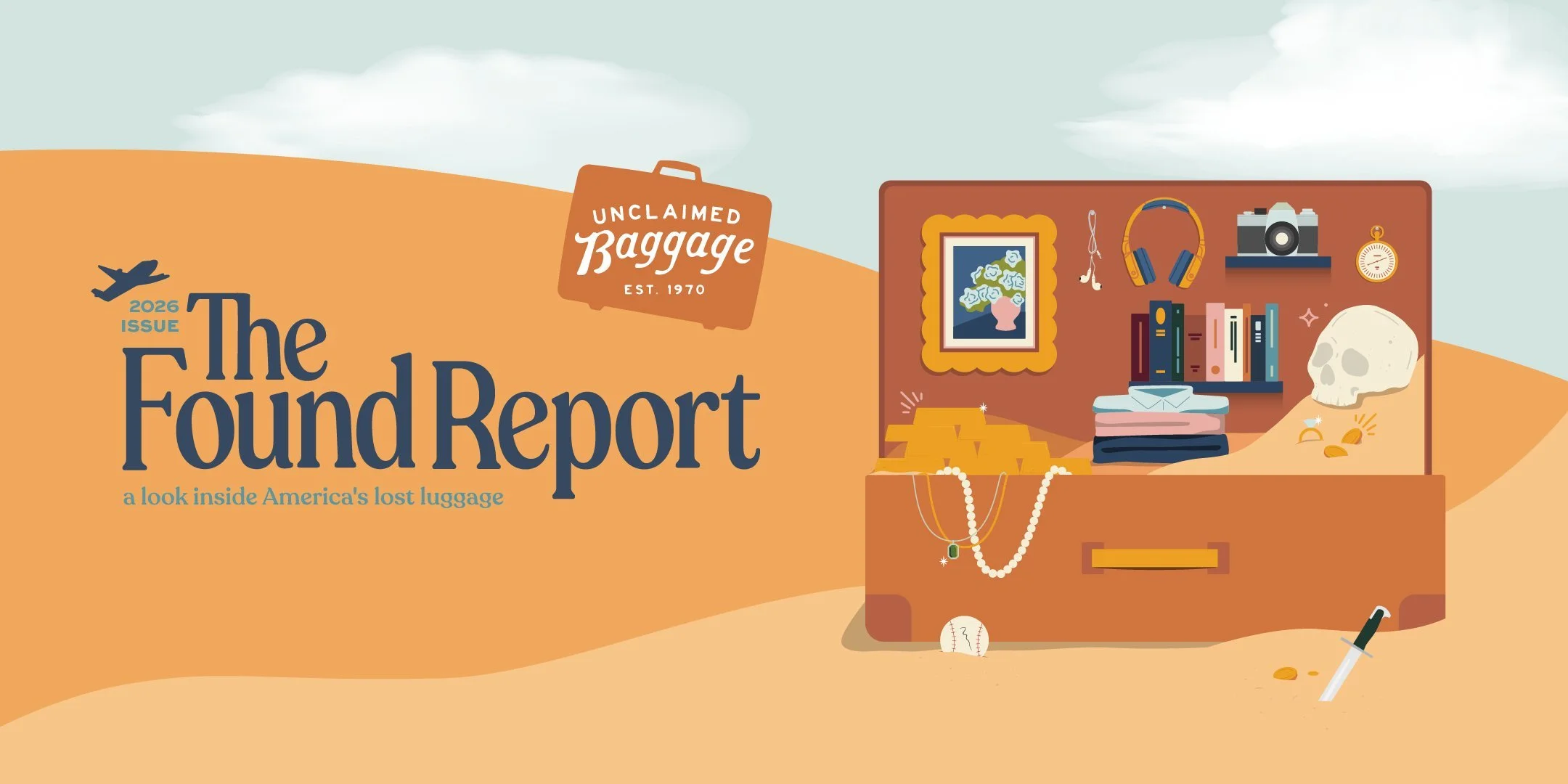Unclaimed Baggage Found Report Pop-Up