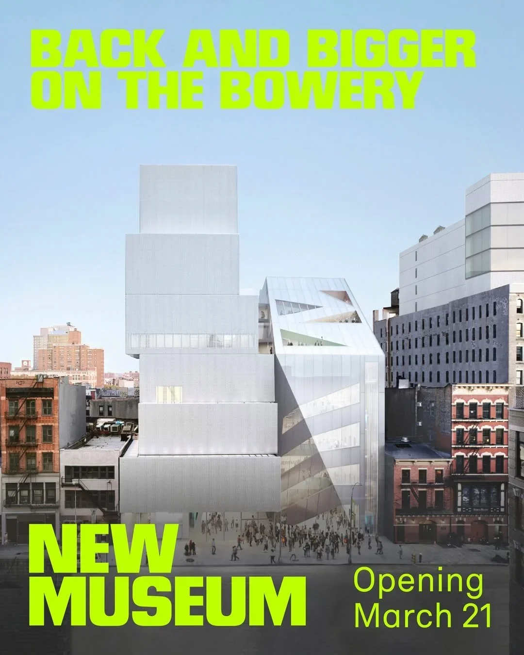New Museum Re-Opening Weekend