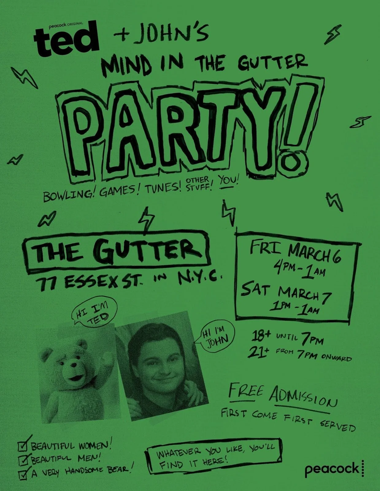 Ted X John's Mind in the Gutter Party