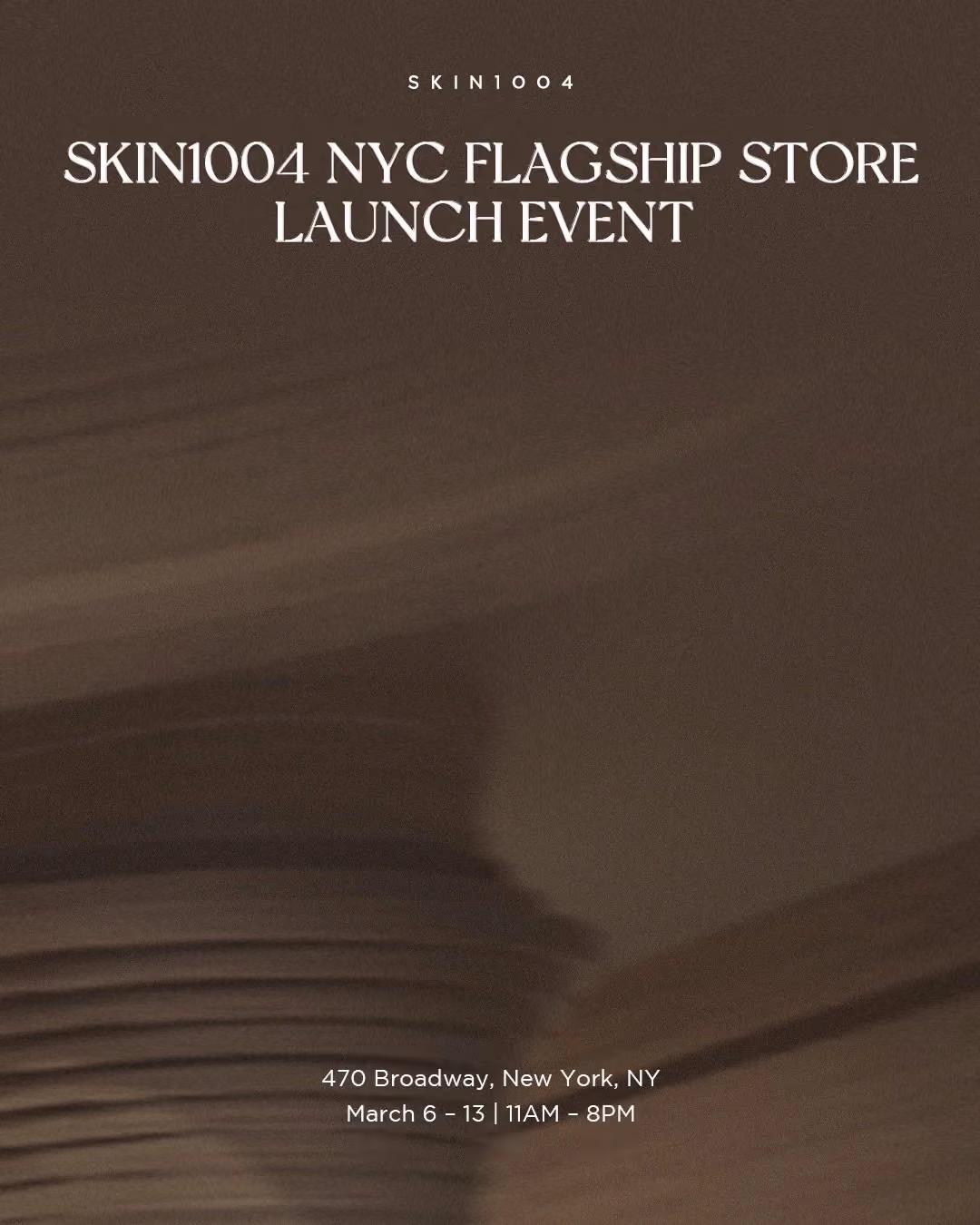 (POSTPONED) SKIN1004 NYC Flagship Store Launch Event