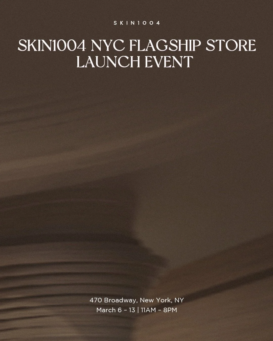 (POSTPONED) SKIN1004 NYC Flagship Store Launch Event