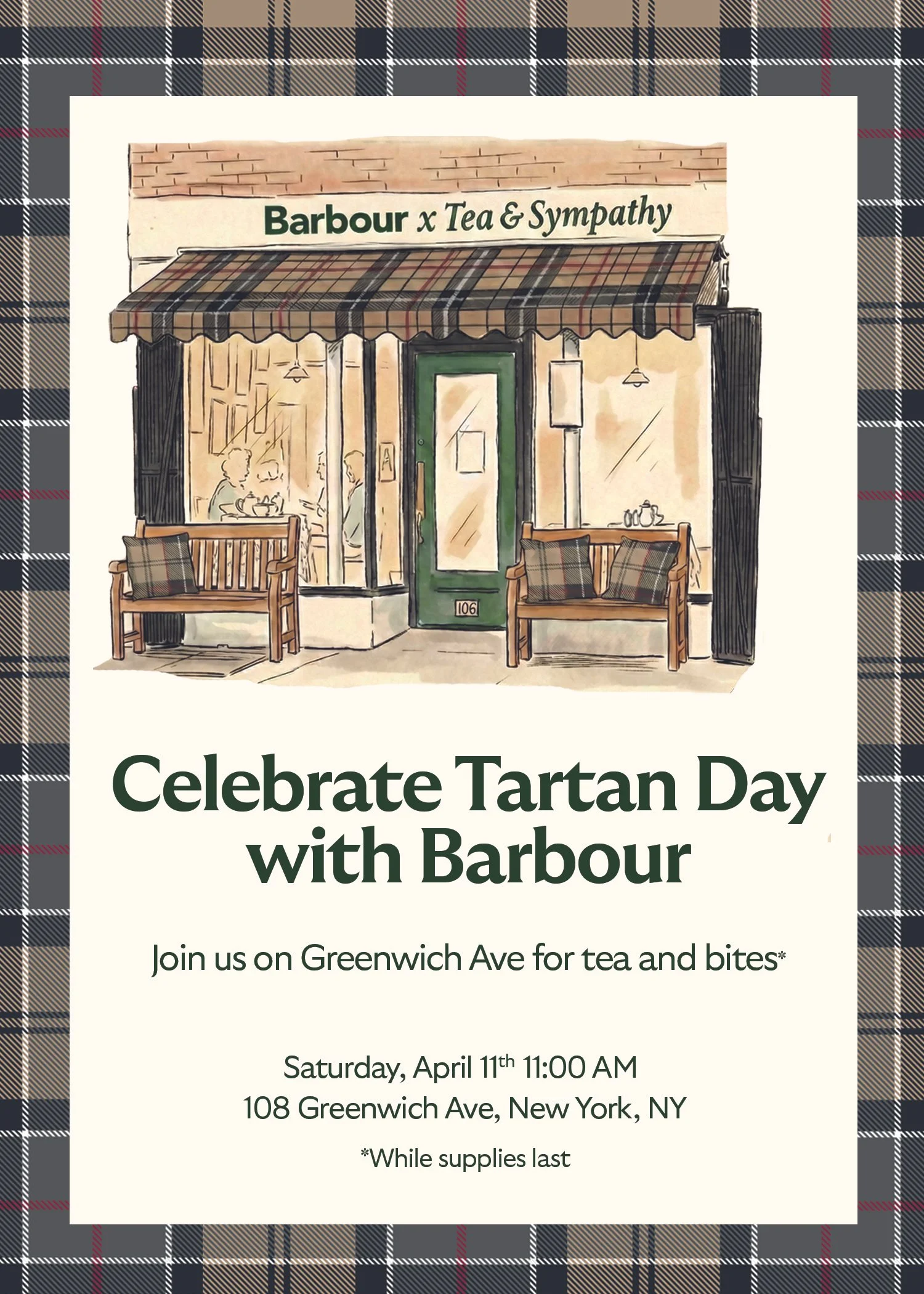 Barbour Tartan Day Celebration