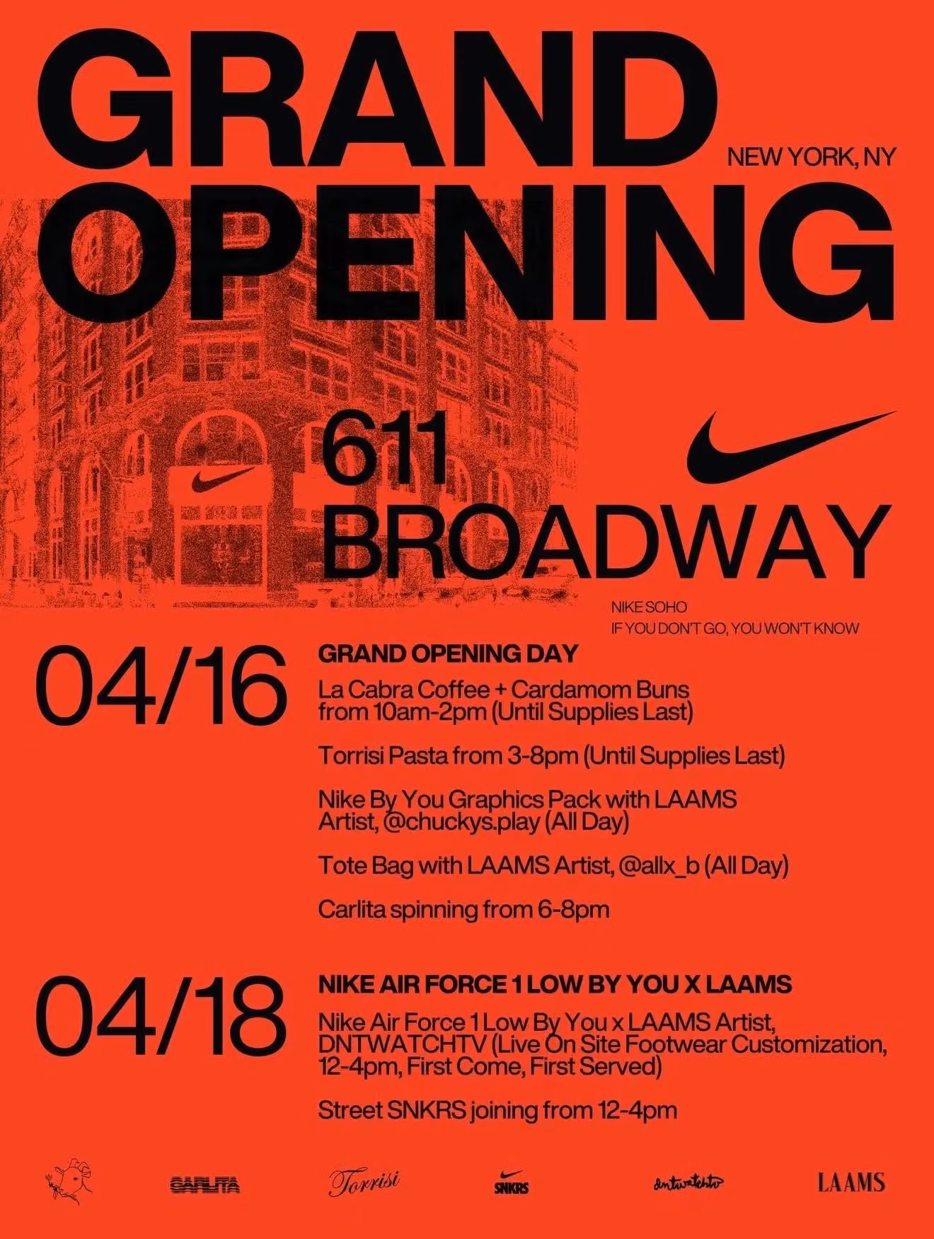 Nike SoHo Grand Opening Weekend