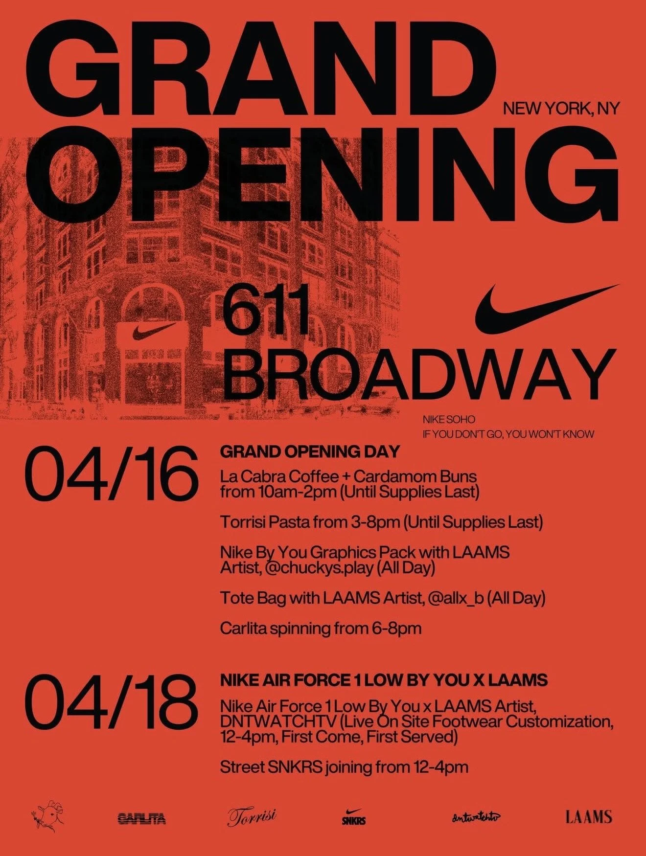 Nike SoHo Grand Opening Weekend