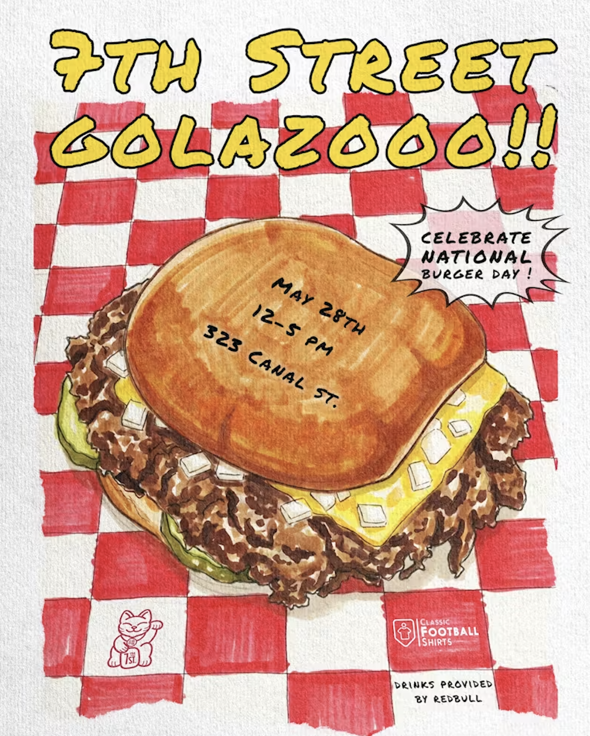 National Burger Day at 7th Street