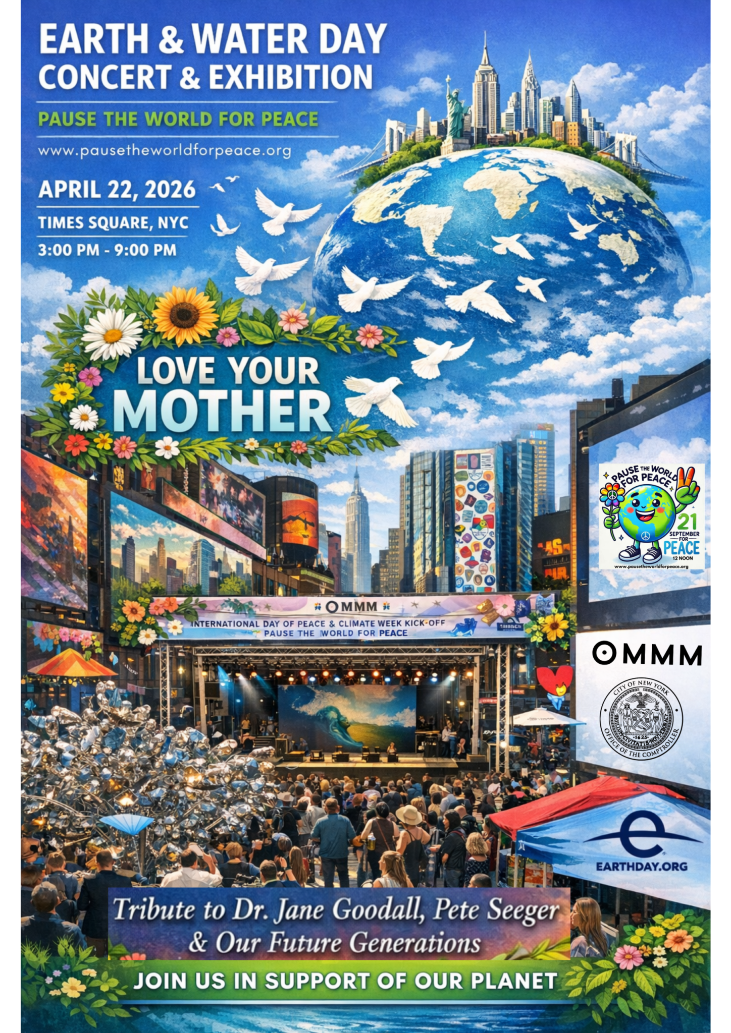 Earth Day 2026 in Times Square
