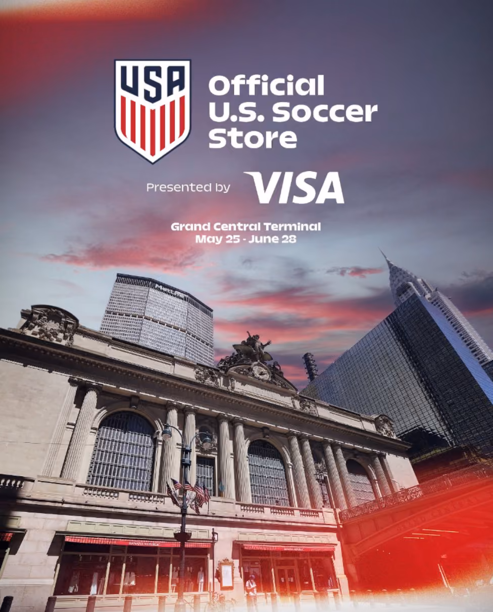 U.S. Soccer Store Pop-Up