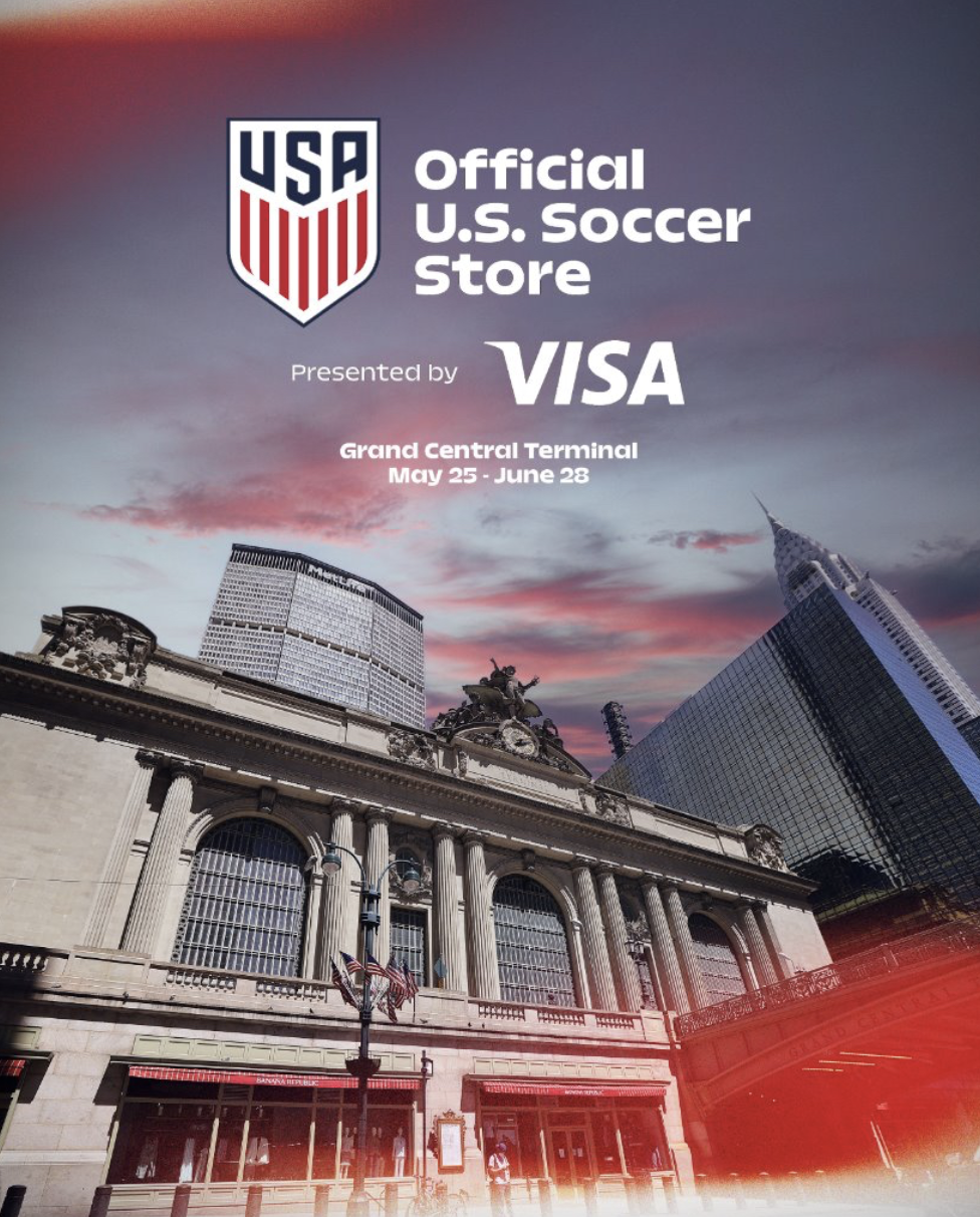 U.S. Soccer Store Pop-Up