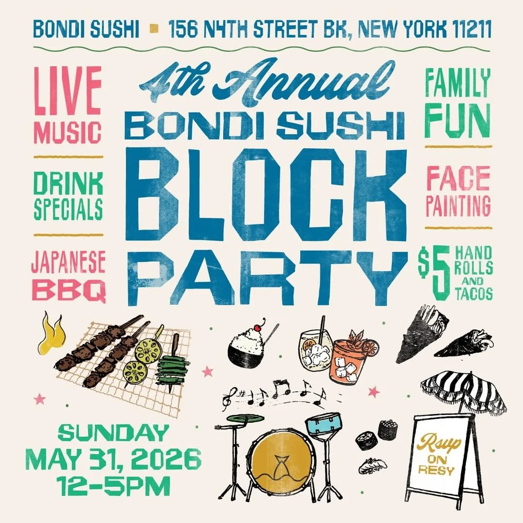 4th Annual Bondi Sushi Block Party