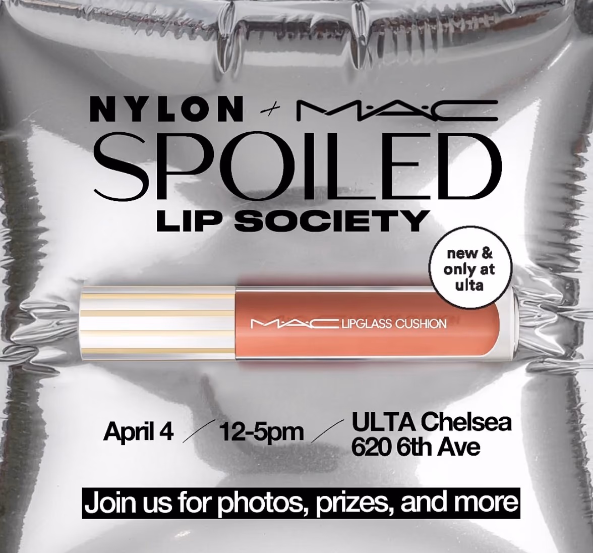 NYLON x MAC Spoiled Lip Society