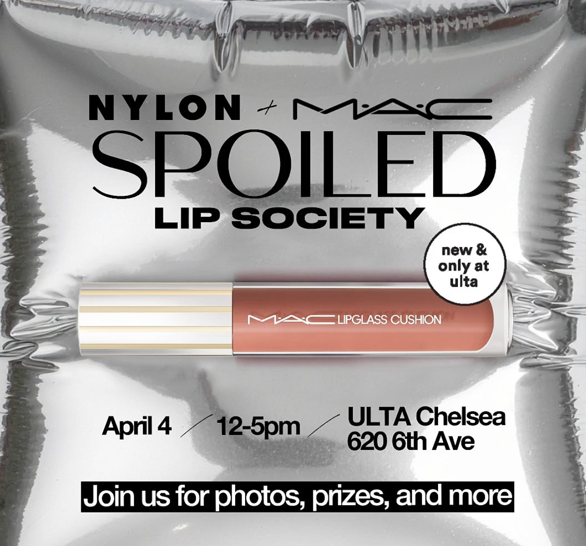 NYLON x MAC Spoiled Lip Society
